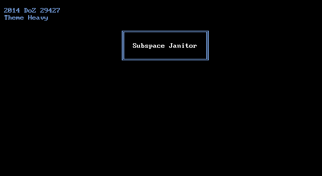 29427's title screen