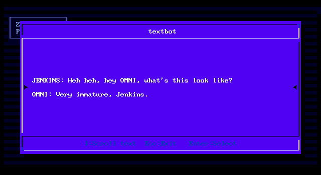 29427: The joke.  'Jenkins, what does this look like?'