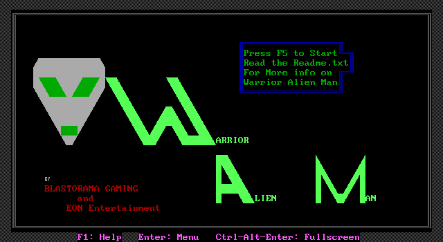 Submitted by Maxim. Title Screen