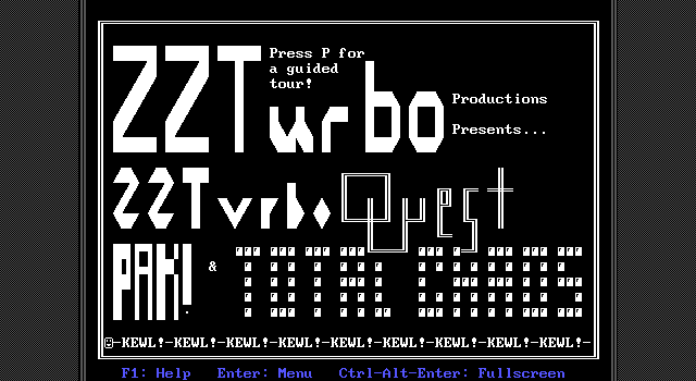 Submitted by Maxim. Title Screen