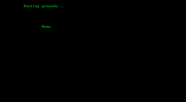 Submitted by Lachesis. Title Screen